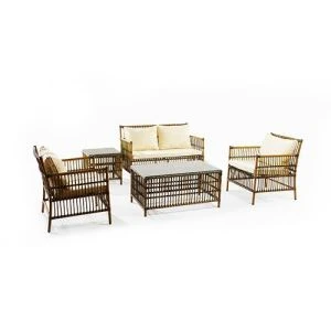 Rattan Açık Salon Bahçe Sandalyesi Mobilya Rahat ve Hafif